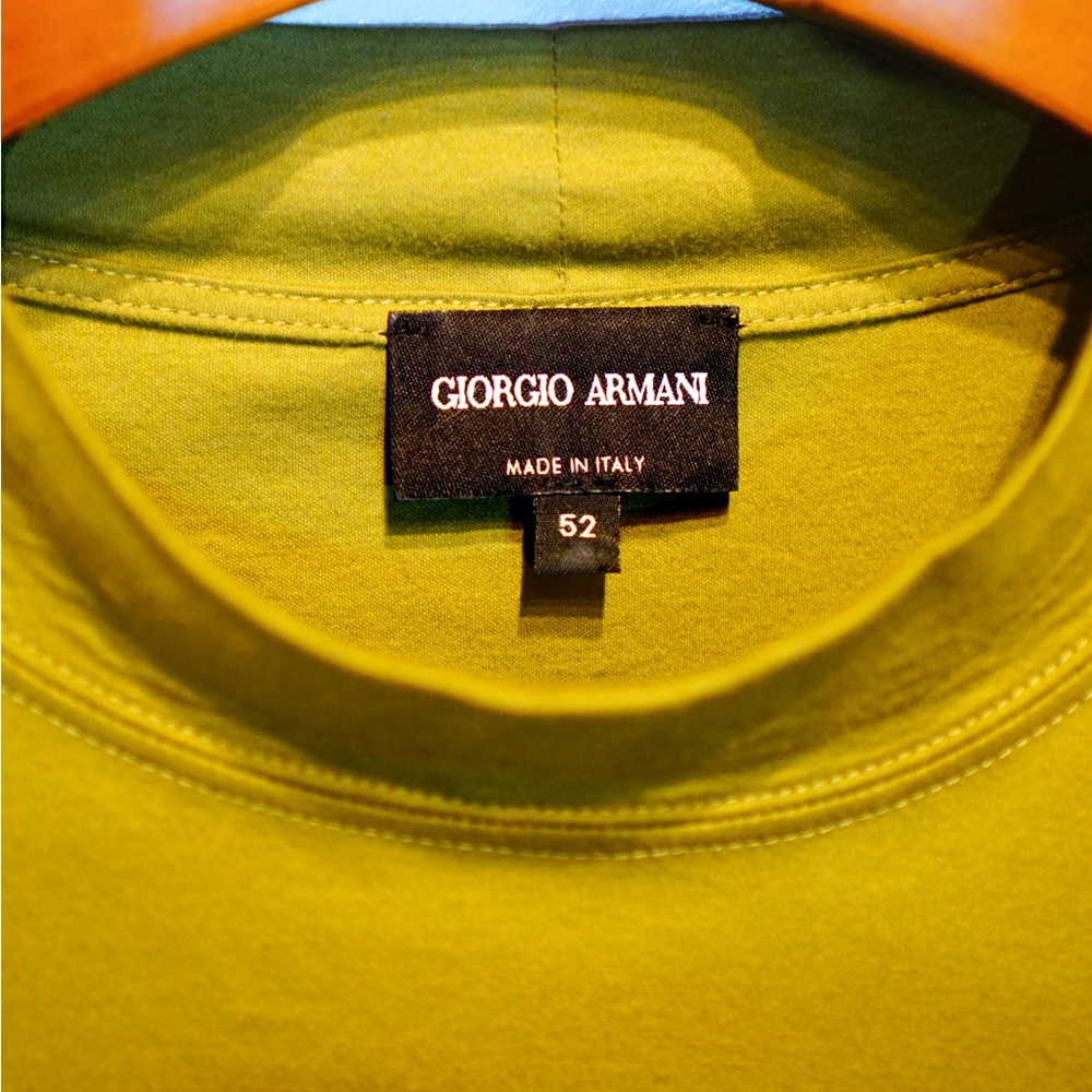Giorgio Armani Logo Embellished T Shirt - Picture 2 of 4